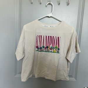 Champion Flower Crop Top